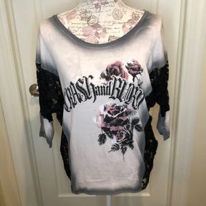Crash & Burn LIKE NEW gorgeous shirt